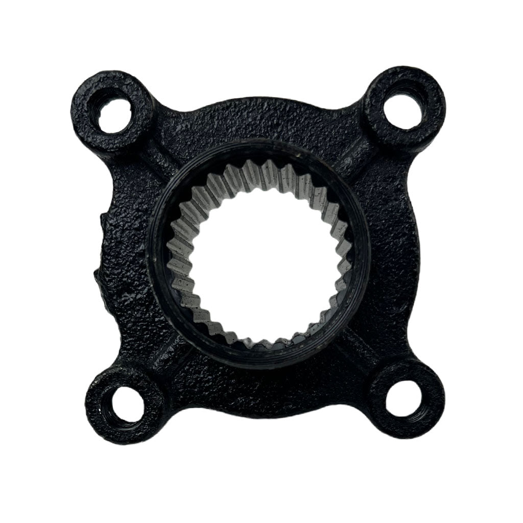 Axle Sprocket or Brake Disc Rotor Hub - 4-Hole - 28 Spline - Tao Tao Raptor 200 - Kayo Bull 125, Predator 125 ATVs - VMC Chinese Parts