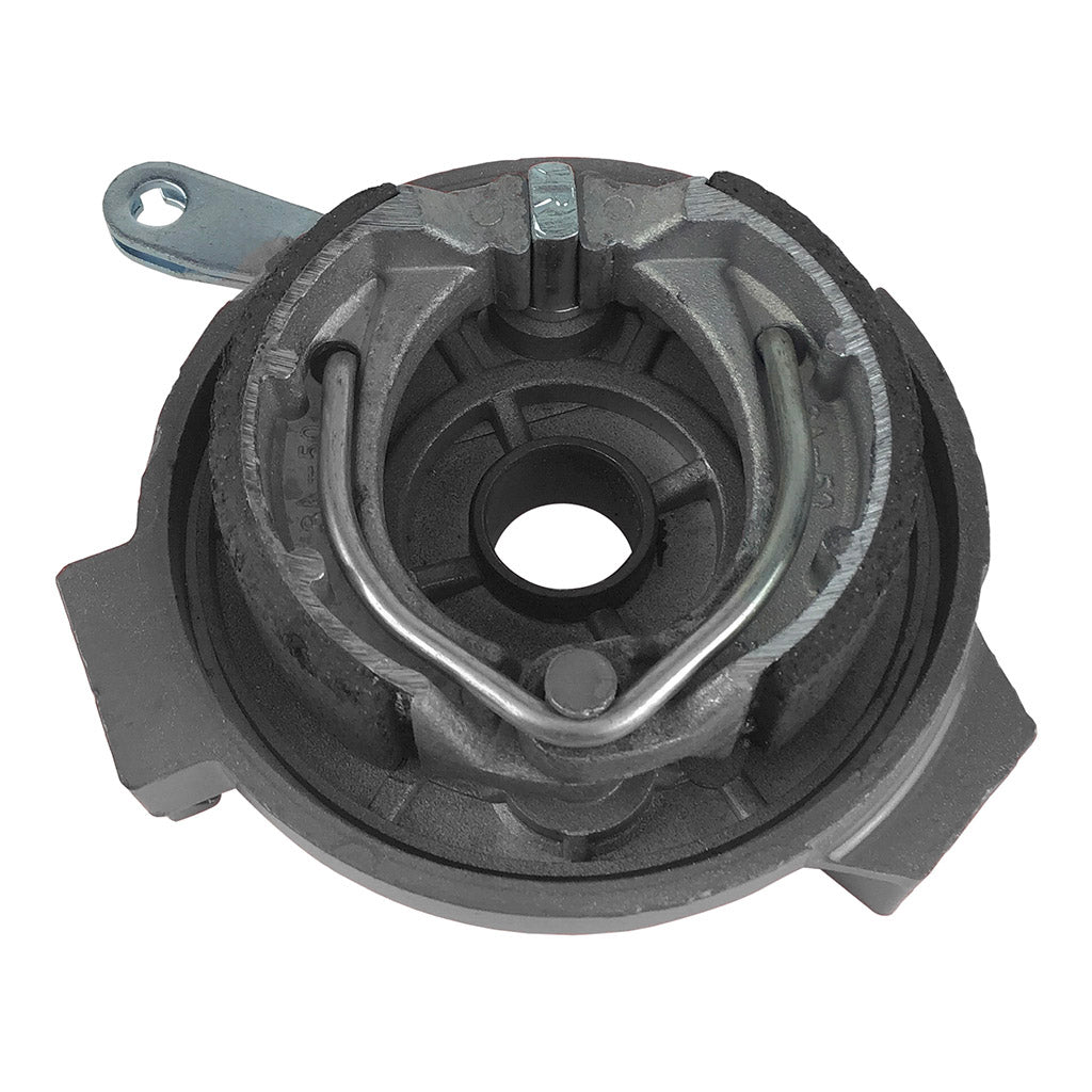 Brake Assy - RIGHT FRONT - Backing Plate and Hub - Coolster 3125B2, 3125F2, LANDER-XD 125UF ATVs - VMC Chinese Parts