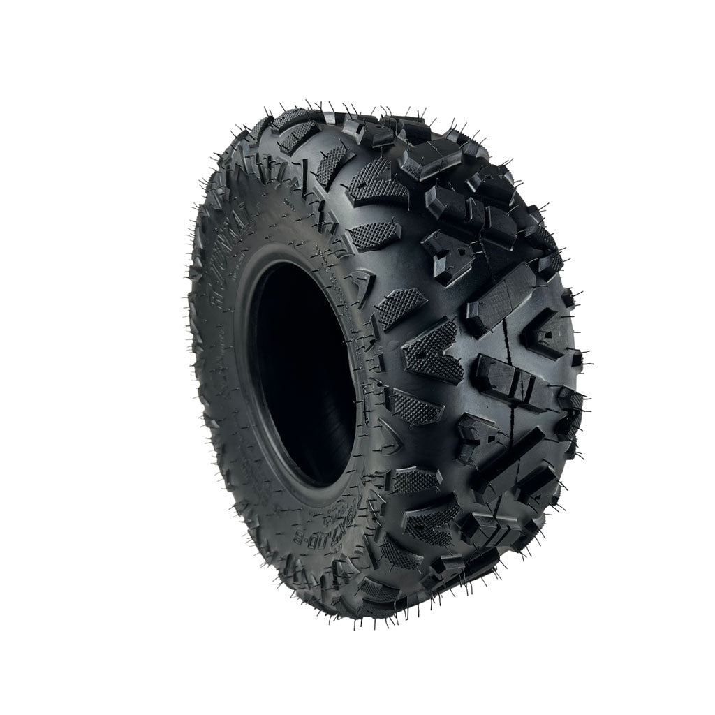 19X7.00-8 Knobby ATV / Go-Kart Tire - Kayo Bull 125, Predator 125 - Version 82 - VMC Chinese Parts