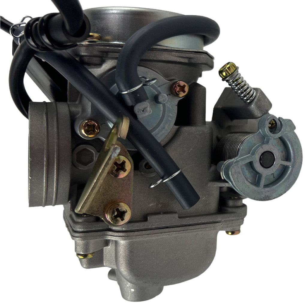 Carburetor - PD24J - 24mm with Spring Drain Line - GY6 150cc Scooters - VMC Chinese Parts