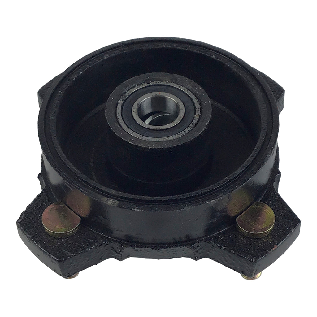 Brake Assy - RIGHT FRONT - Backing Plate and Hub - Coolster 3125B2, 3125F2, LANDER-XD 125UF ATVs - VMC Chinese Parts