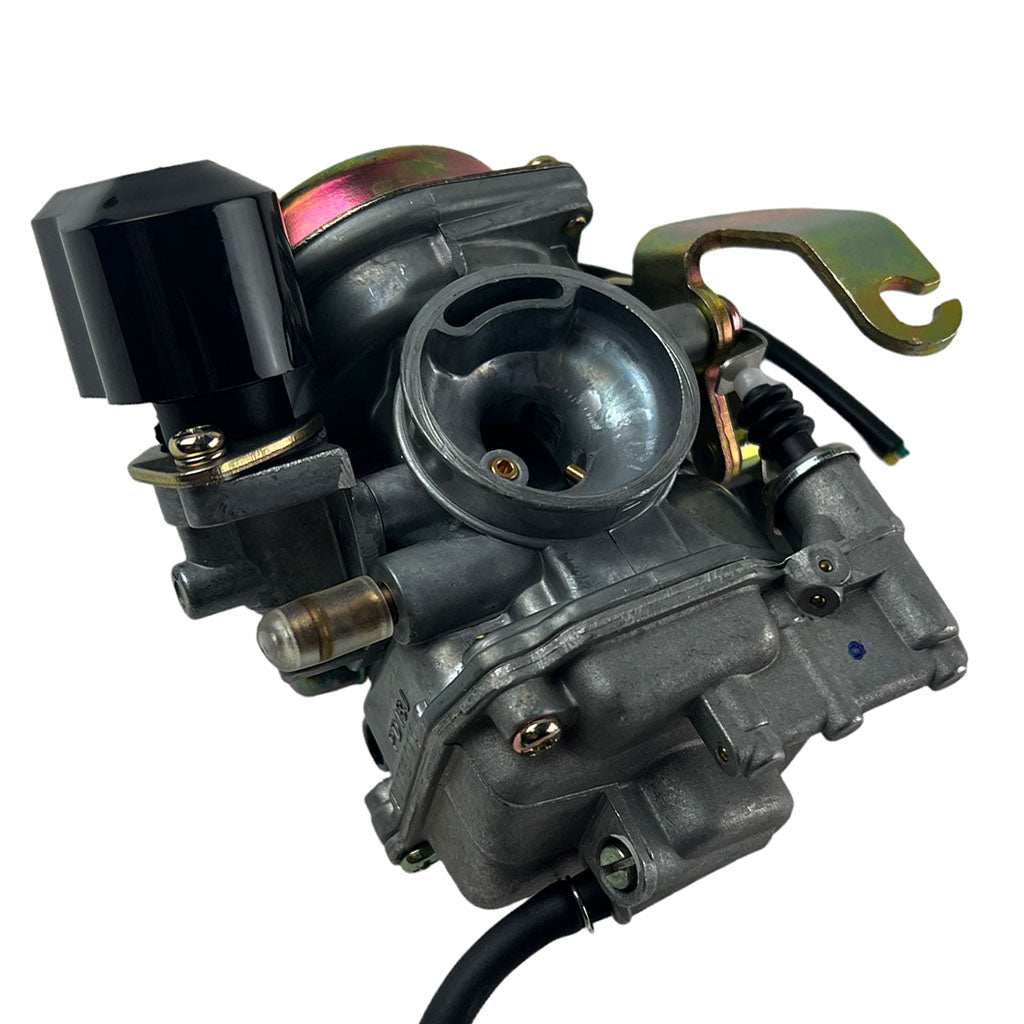 Carburetor - PD18J - GY6 50cc Scooter - DENI Made in Japan - Version 375 - VMC Chinese Parts