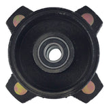 Brake Assy - LEFT FRONT - Backing Plate and Hub - Coolster 3125B2, 3125F2, LANDER-XD 125UF ATVs - VMC Chinese Parts