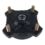 Brake Assy - RIGHT FRONT - Backing Plate and Hub - Coolster 3125B2, 3125F2, LANDER-XD 125UF ATVs - VMC Chinese Parts