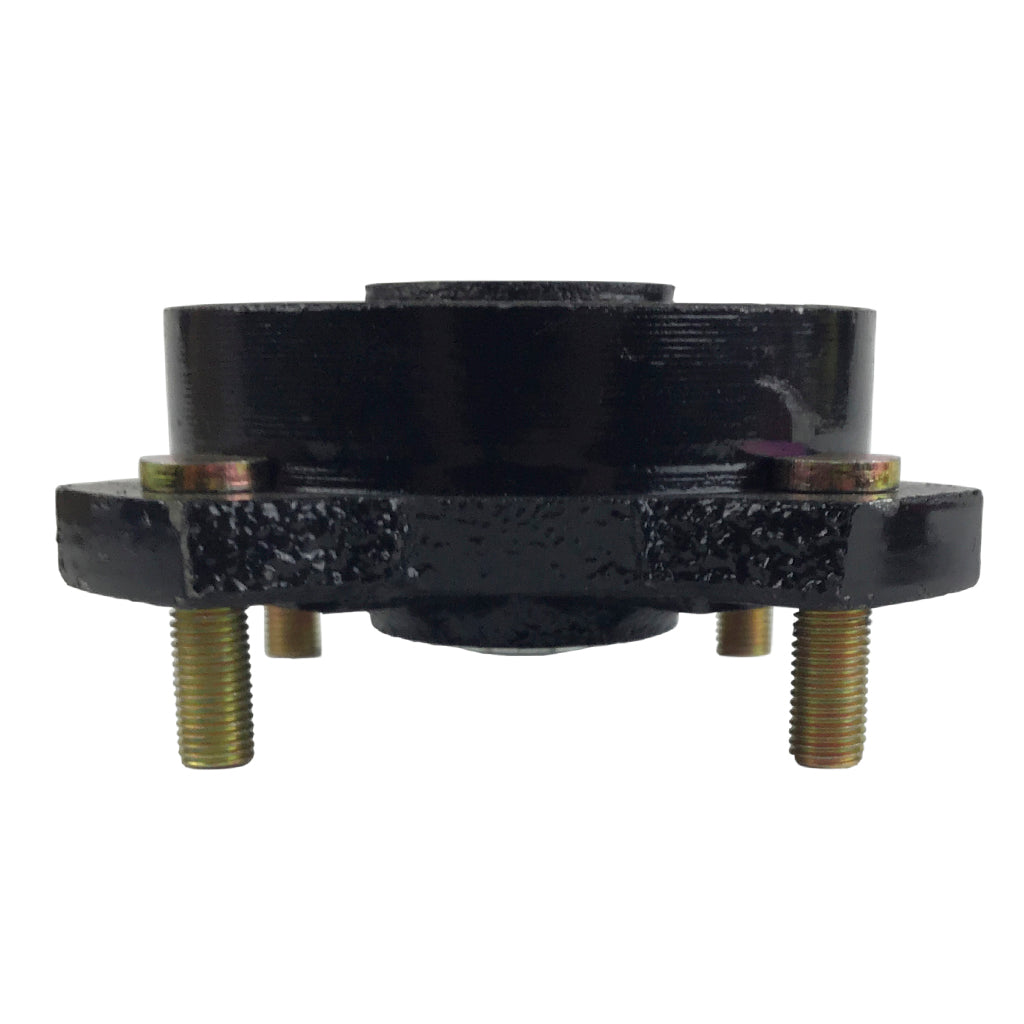 Brake Assy - LEFT FRONT - Backing Plate and Hub - Coolster 3125B2, 3125F2, LANDER-XD 125UF ATVs - VMC Chinese Parts