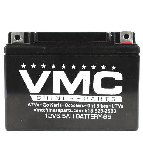 Battery - 6.5Ah - Lithium - - - - - - - - - 5.5 L * 2.5 W * 4.0 H Inches - VMC Chinese Parts