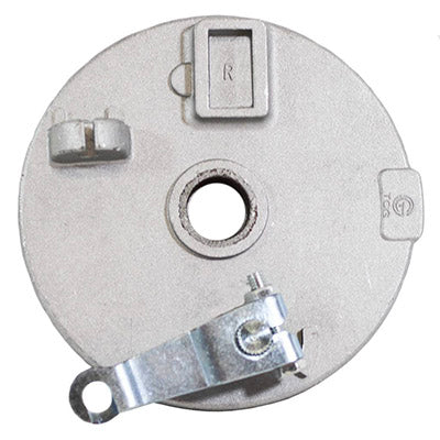 Brake Assy - RIGHT - 5.0 Inch Drum with Backing Plate and Shoes - Version 01R - VMC Chinese Parts