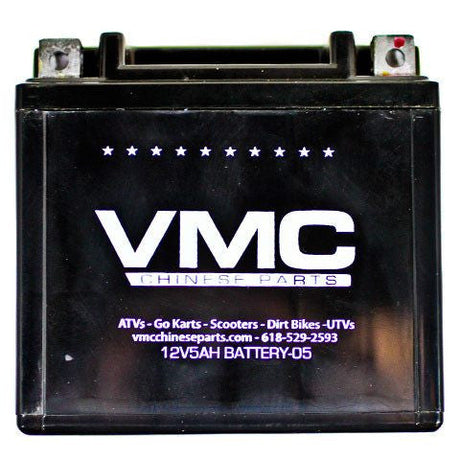 Battery - 5Ah - Lithium - - - - - - - - - - 4.5 L * 2.8 W * 4.2 H Inches - VMC Chinese Parts