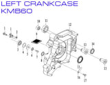 Dowel Pins - Zongshen ZL60 - Kayo KMB60 Dirt Bike - VMC Chinese Parts