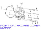 Oil Sight Glass - Zongshen ZL60 - Kayo KMB60 Dirt Bike - VMC Chinese Parts