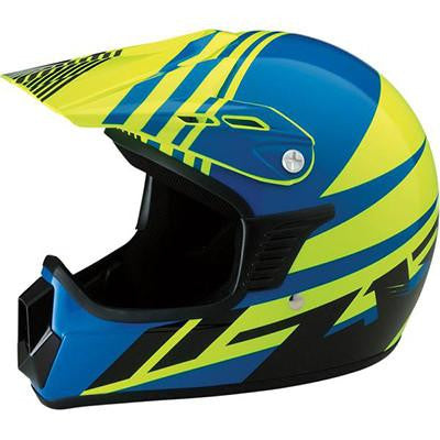 Z1R Roost SE Youth Helmet - Blue/Yellow - S/M (0111-1033) - VMC Chinese Parts