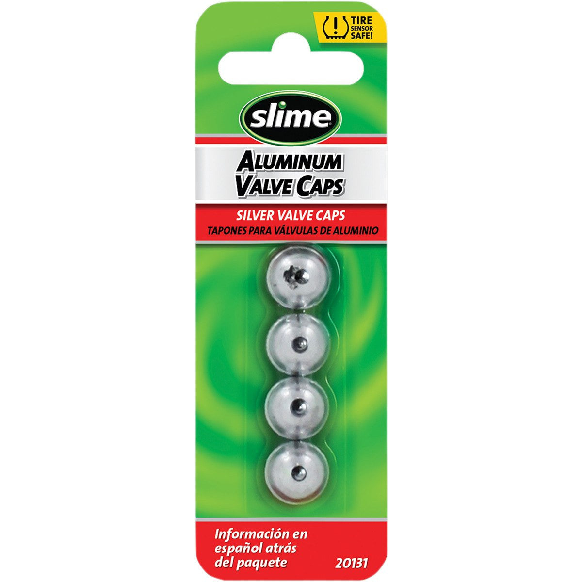 Slime Aluminum Valve Stem Caps - 4 Pack - (0361-0052) - VMC Chinese Parts