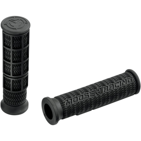 Handlebar Grips - Black - (0630-0395) Moose - VMC Chinese Parts