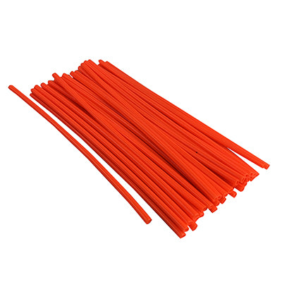 Spoke Covers - ORANGE - 36 Pieces, 240mm Long for Dirt Bike - VMC Chinese Parts