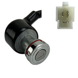 Ignition Key Switch - 3 Wire - Hammerhead, TrailMaster Go-Karts - VMC Chinese Parts