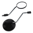 Scooter Rear View Mirror Set - Black 4.25 Inch Round - Version 70 - VMC Chinese Parts