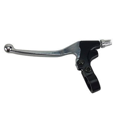 Brake Lever - Left - 122mm - Coleman RB100 / Realtree RT100 Mini Bike -Chrome - VMC Chinese Parts