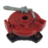 Brake Assy - LEFT FRONT - Backing Plate and Hub - Coolster 3150CXC, 3150DX4, 3175S - VMC Chinese Parts