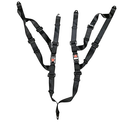 Seat Belt Set - Double 3-Point for Go-Kart Buggy - VMC Chinese Parts