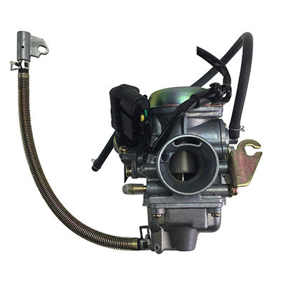 Carburetor - PD26J - 26mm with Spring Drain Line - Tao Tao Bull 200 - Version 45 - VMC Chinese Parts