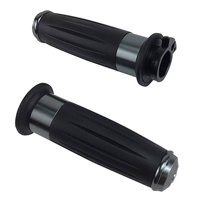 Handlebar Throttle Grips - Black - VMC Chinese Parts