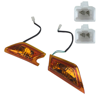 Turn Signal Light Set - Front - Eurospeed ES150 T5E Scooter - VMC Chinese Parts