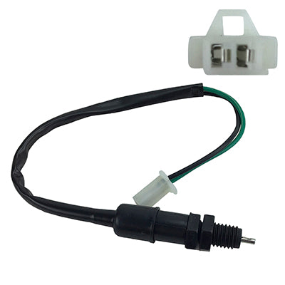 Threaded 12mm Brake Light Safety Switch with 2-Wire FEMALE Plug - Version 15 - VMC Chinese Parts