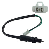 Threaded 12mm Brake Light Safety Switch with 2-Wire FEMALE Plug - Version 15 - VMC Chinese Parts