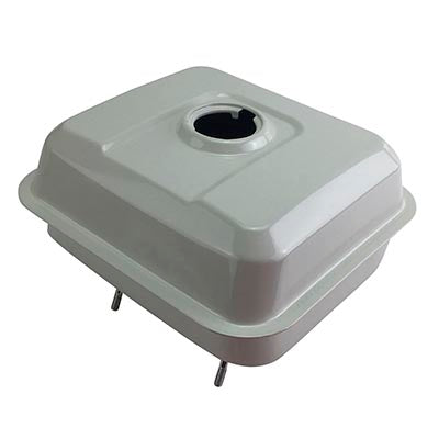 Gas Tank - Generator - Metal - Honda GX160, GX200 - White - VMC Chinese Parts