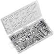 Performance Tool Metric Bolt Nut Washer Hardware Kit - 240 Piece - (2402-0095) - VMC Chinese Parts