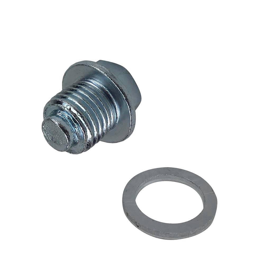 Oil Drain Plug Bolt - M14 x 1.5 with Aluminum Washer - VMC Chinese Parts