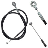 Throttle Cable - 40.0 Inch - Yerf Dog Go-Kart with Tecumseh - Version 40 - VMC Chinese Parts