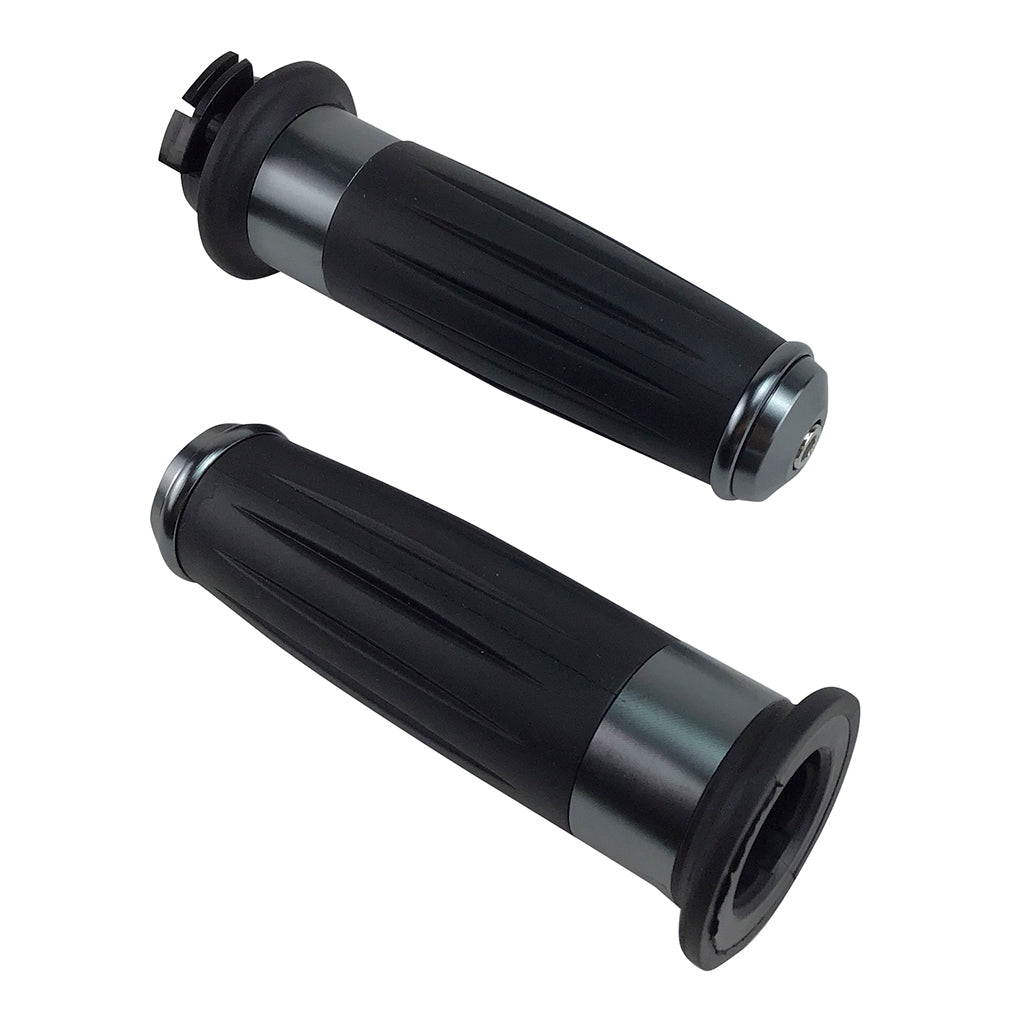 Handlebar Throttle Grips - Black - VMC Chinese Parts