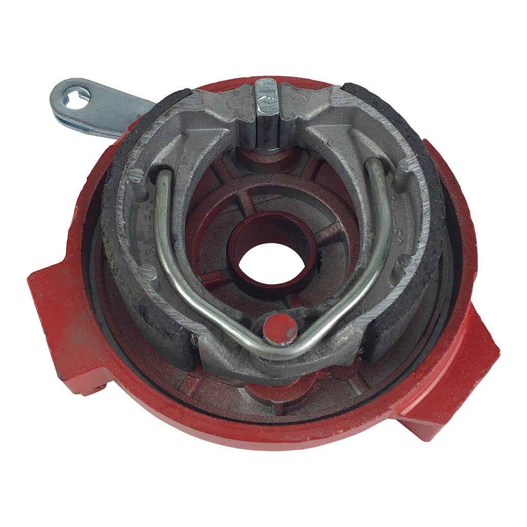 Brake Assy - RIGHT FRONT - Backing Plate and Hub - Coolster 3150CXC, 3150DX4, 3175S - VMC Chinese Parts