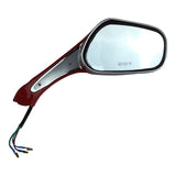 Scooter Rear View Mirror Set with Turn Signals - Red - VMC Chinese Parts