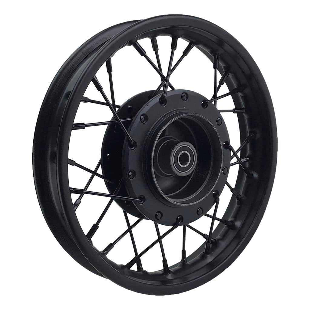 Rim Wheel - Front - 10.0 x 1.4 Inch - 12mm ID - 28 Spokes - Drum Brakes - VMC Chinese Parts