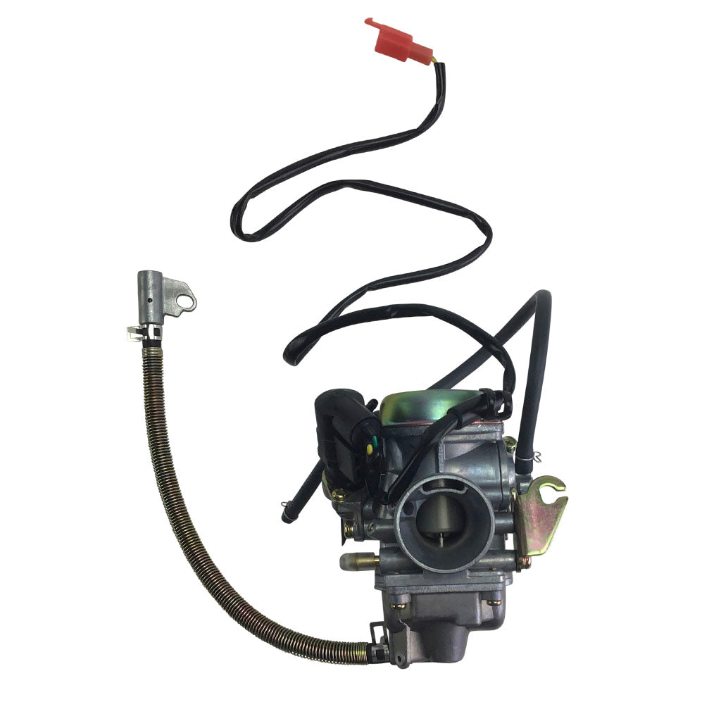 Carburetor - PD26J - 26mm with Spring Drain Line - Tao Tao Bull 200 - Version 45 - VMC Chinese Parts