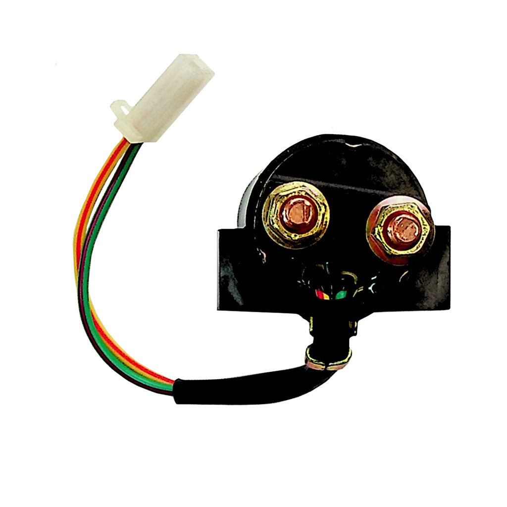 Starter Relay Solenoid with 2-Wire Female Plug - Version 12 - VMC Chinese Parts