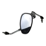 Scooter Rear View Mirror Set - Chrome - Oval - Version 50 - VMC Chinese Parts