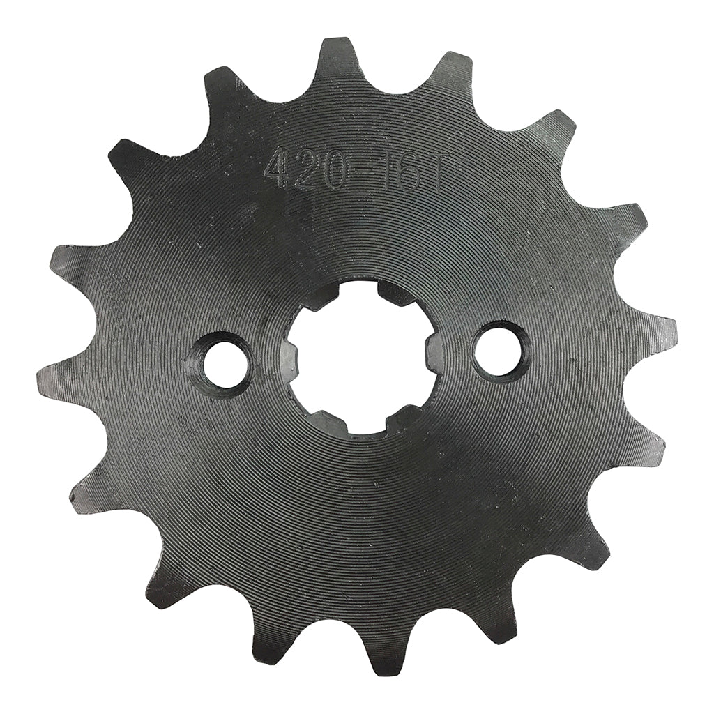 Front Sprocket 420-16 Tooth - 50cc-125cc Engines - VMC Chinese Parts