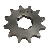 Front Sprocket 428-12 Tooth for 200cc 250cc Engine - NO HOLES - VMC Chinese Parts