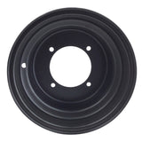 Rim 10.0 x 8.0 Inch - 4/137 - BLACK - Steel - Hammerhead, TrailMaster Go-Kart Rear - VMC Chinese Parts