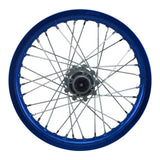 Rim Wheel - Rear - 16.0 x 1.85 Inch - 15mm ID - 36 Spokes - Dirt Bike - BLUE - VMC Chinese Parts