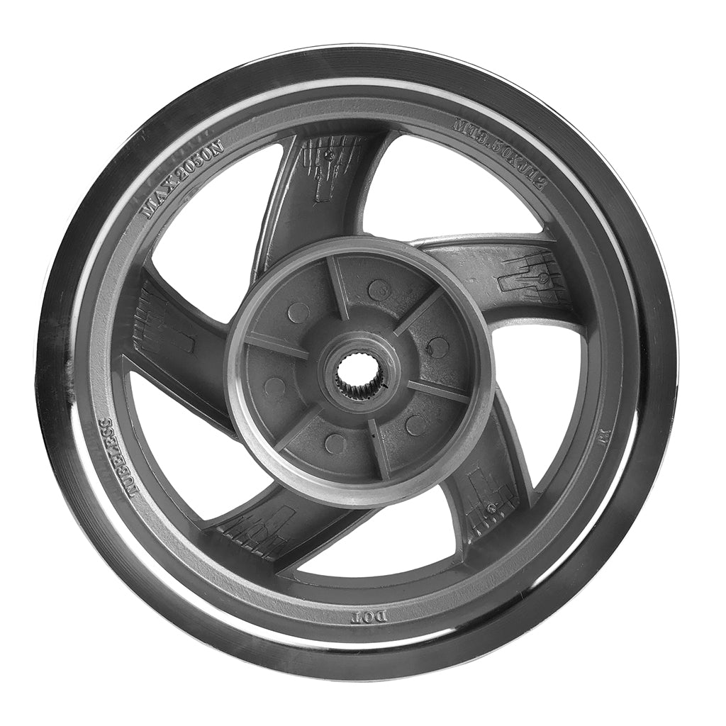 12.0 Inch Rear Rim (3.50x12) - 24 Spline - VMC Chinese Parts