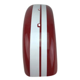 Front Fender for Coleman CT200U-EX Mini Bike - RED w/ WHITE STRIPE - VMC Chinese Parts