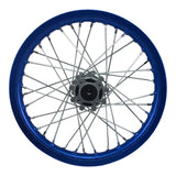 Rim Wheel - Rear - 16.0 x 1.85 Inch - 15mm ID - 36 Spokes - Dirt Bike - BLUE - VMC Chinese Parts