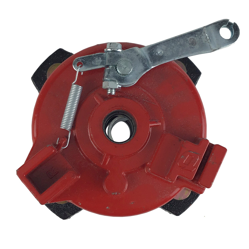 Brake Assy - RIGHT FRONT - Backing Plate and Hub - Coolster 3150CXC, 3150DX4, 3175S - VMC Chinese Parts