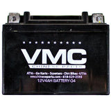 Battery - 4Ah - Lead Acid - - - - - - - 4.5 L * 2.8 W * 3.5 H inches - VMC Chinese Parts