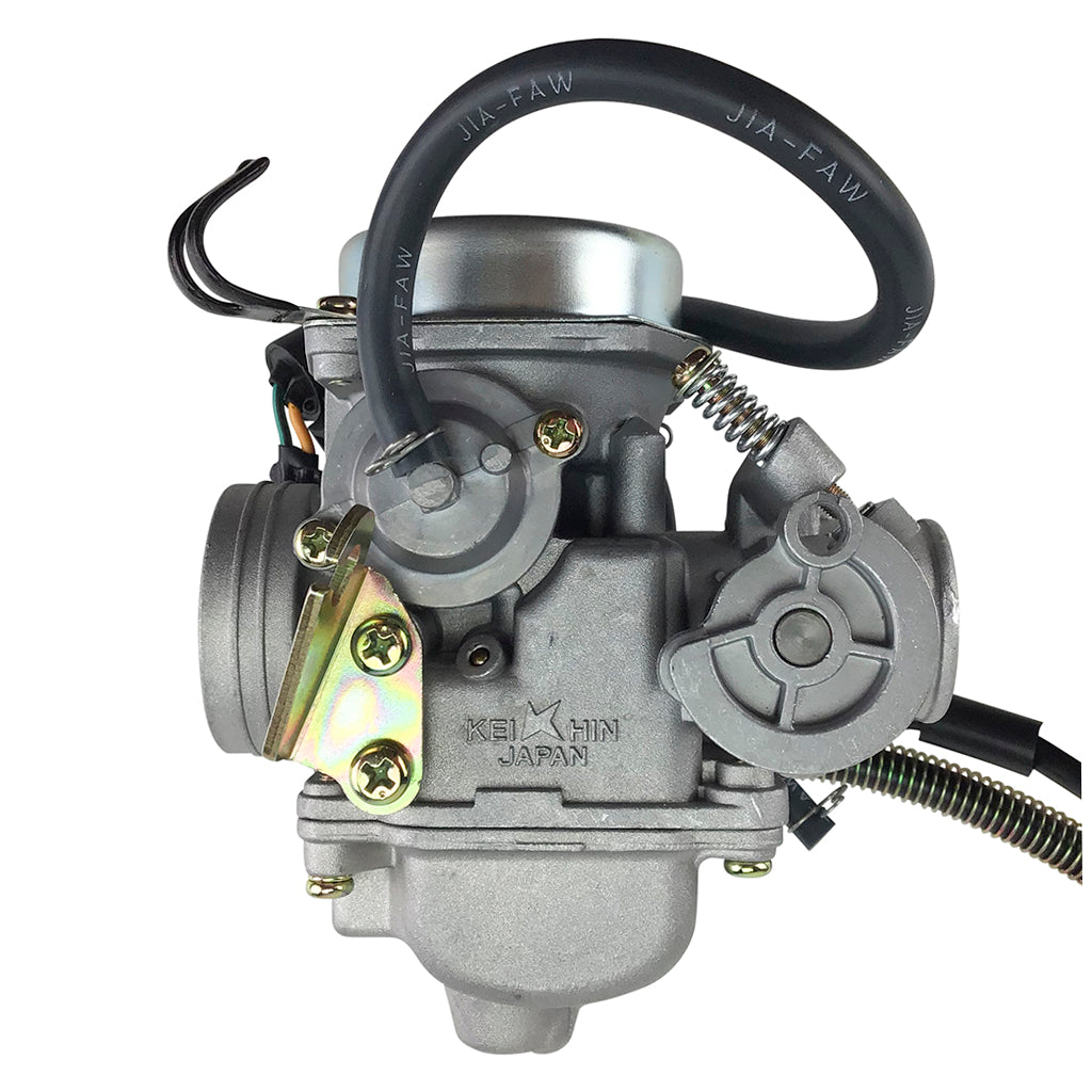 Carburetor - PD24J - Electric Choke - GY6 150cc - DENI Brand - Version 400 - VMC Chinese Parts