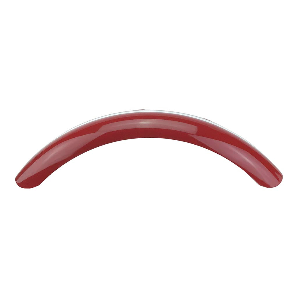 Front Fender for Coleman CT200U-EX Mini Bike - RED w/ WHITE STRIPE - VMC Chinese Parts